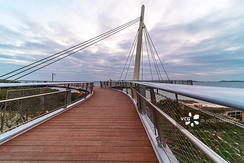 厦门健康步道风光图片素材