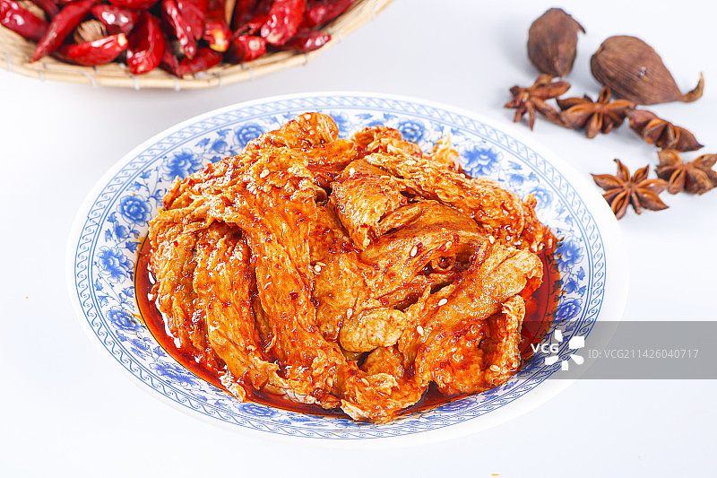 酸辣面筋图片素材