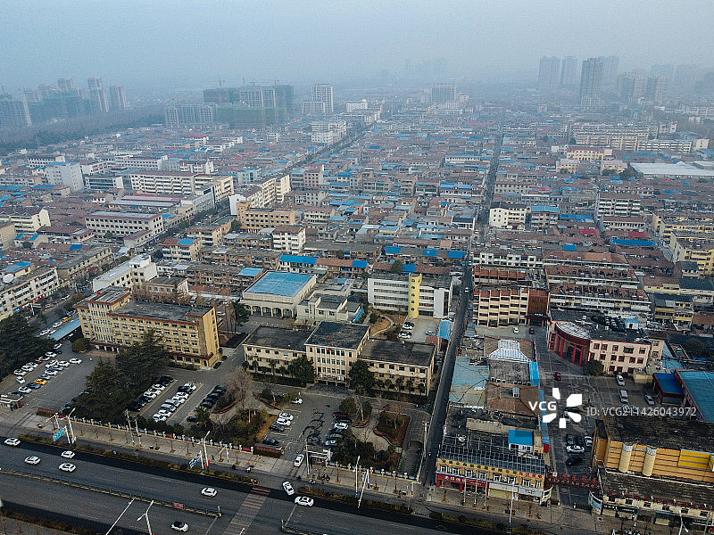 濉溪县 沱河路 县医院 体育馆 淮海路 恒大名都 工人文化宫 航拍图片素材
