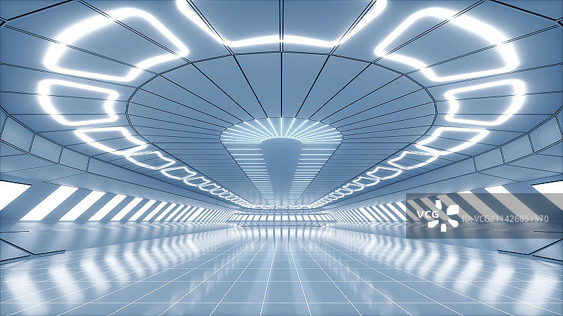 3D现代大气简洁空间背景图片素材