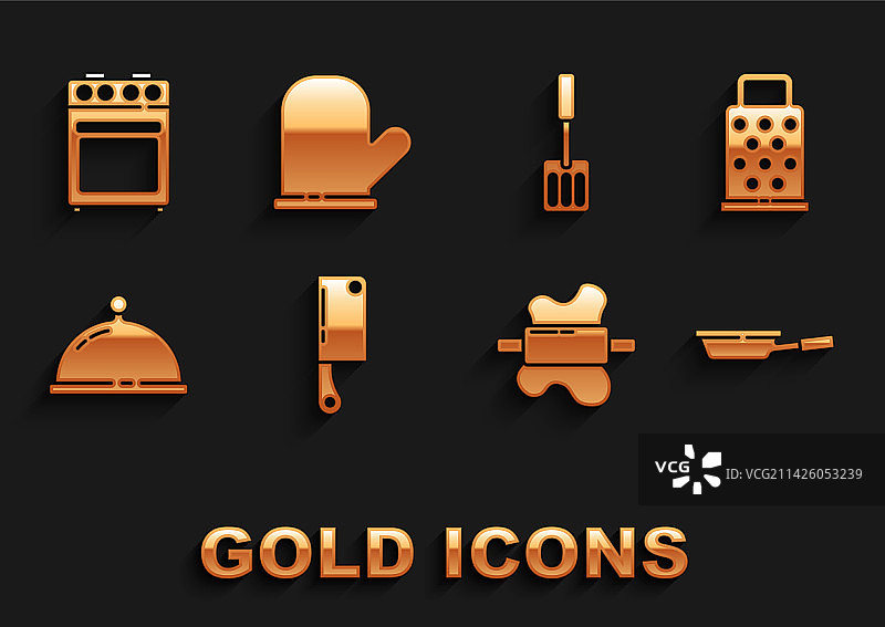 厨房工具图标合集图片素材