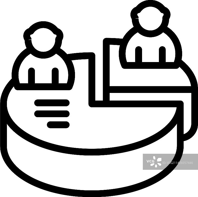 人口图表图标轮廓人类团队图片素材