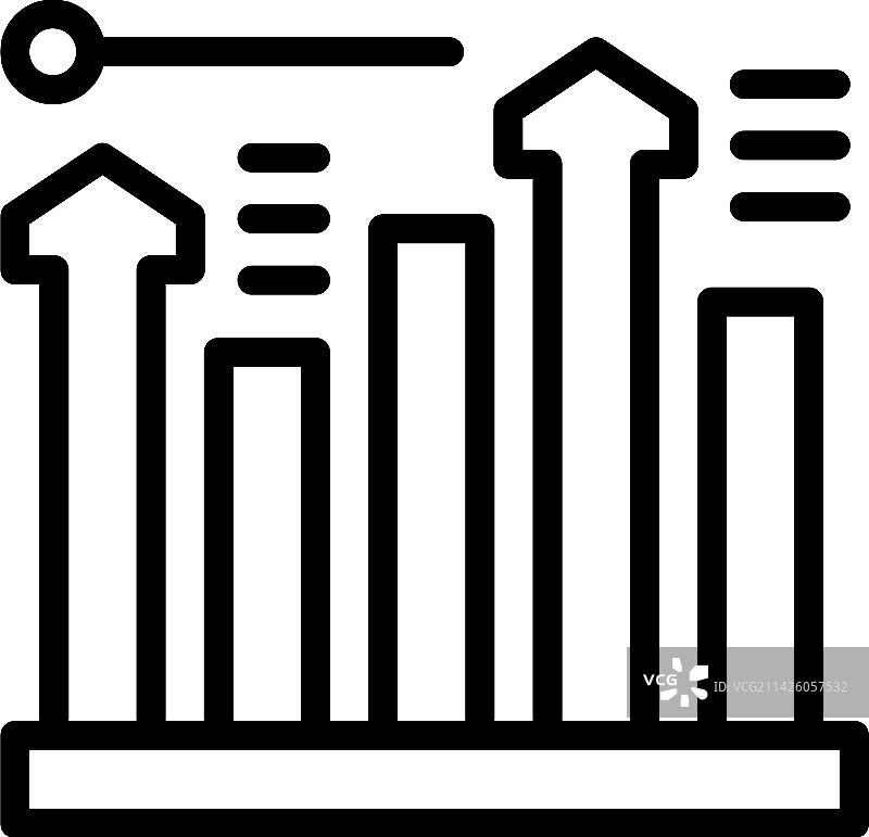图表数据图标轮廓人类客户图片素材