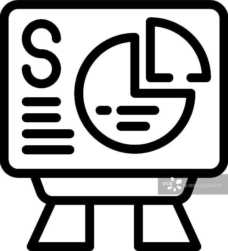 现金返还礼品图标轮廓图片素材