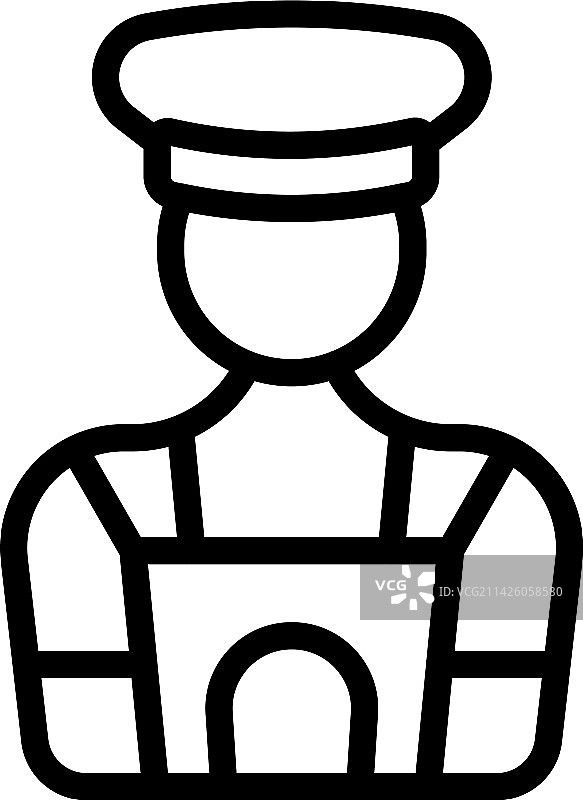 工艺美术家图标轮廓艺术工作室图片素材