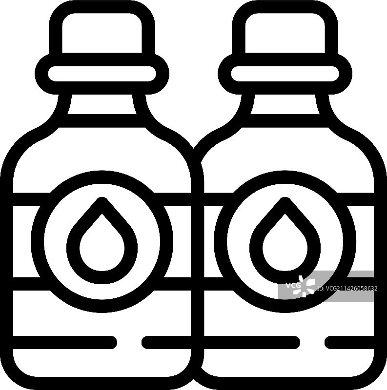 颜料滴管图标轮廓艺术工作室图片素材