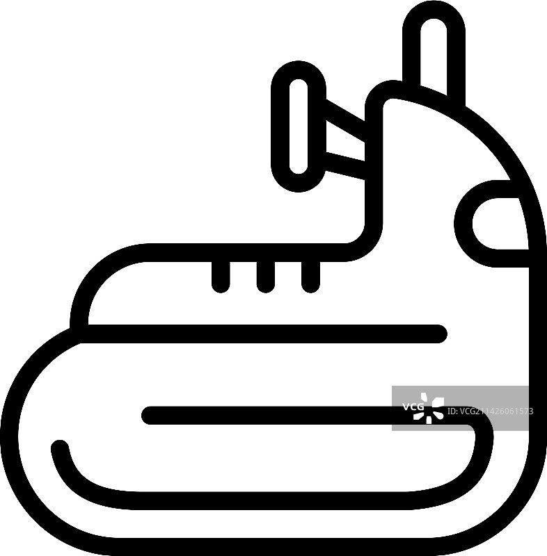 海岸警卫队设备图标轮廓图片素材