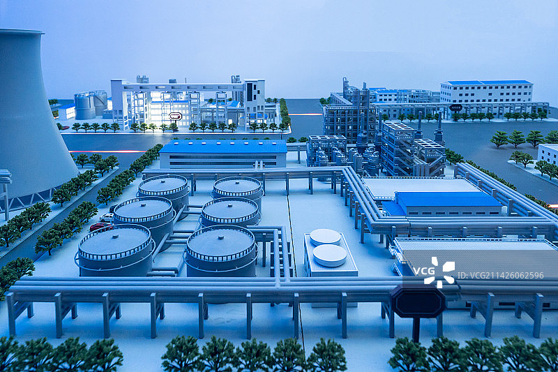 工厂微缩模型图片素材