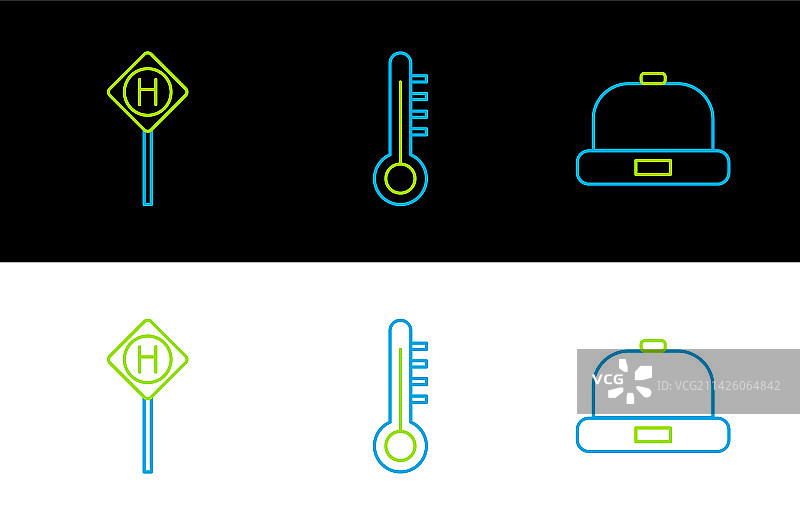 无檐小便帽、停车场和气象学图片素材