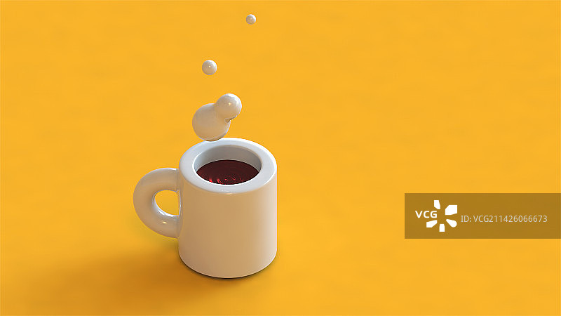 咖啡早餐图片素材