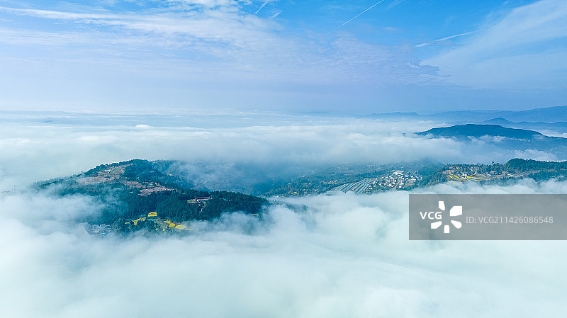 巴州云雾图片素材