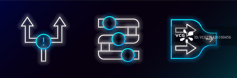 箭头和图表图标图片素材