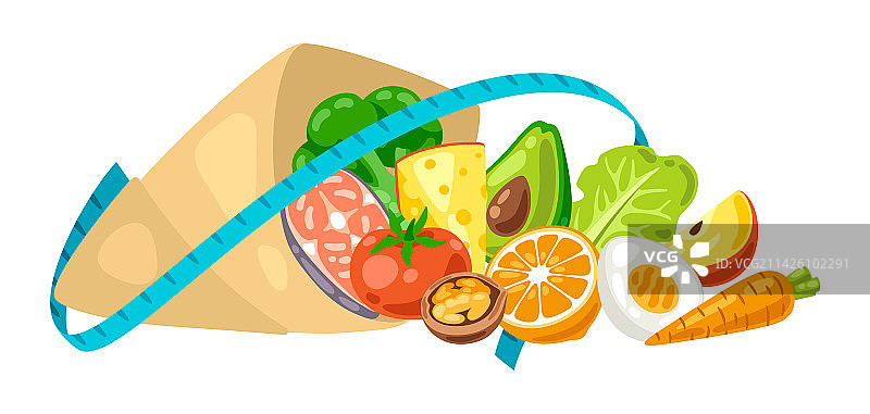 包装食品健康饮食图片素材