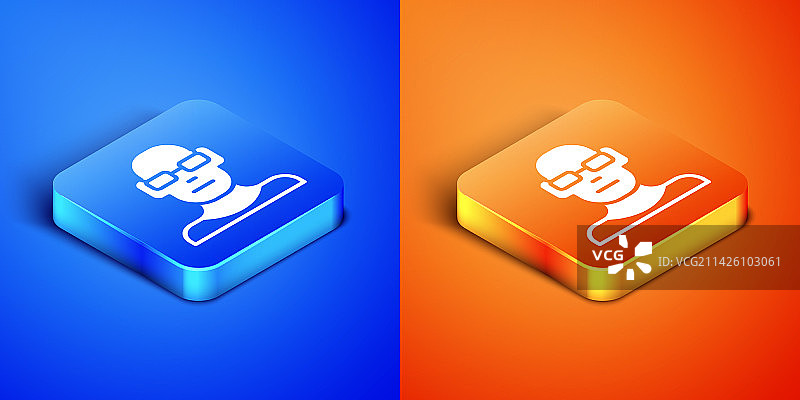 2.5D视力矫正示意图图片素材