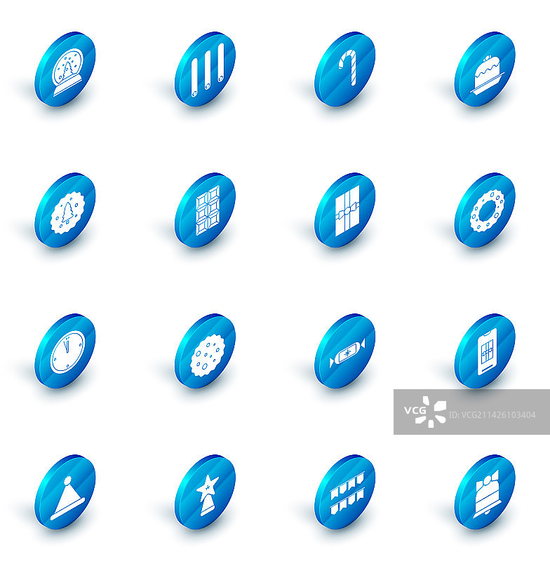 圣诞肉桂卷三件套图片素材