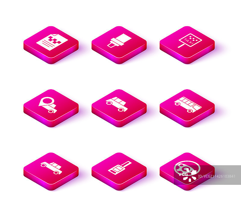 带遥控出租车方向盘的汽车钥匙套件图片素材