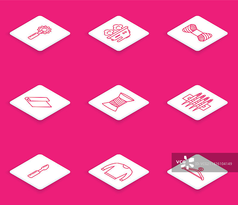 线切割工具电烙铁缝纫线图片素材