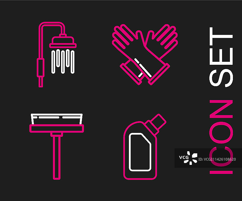 为洗洁精设置塑料瓶图片素材