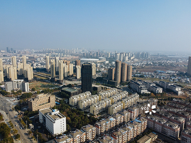 桐城市 文津路 文宗路 西郊公园 世纪名园 文昌小学 熙景铭城图片素材