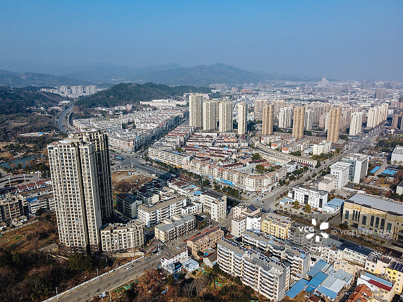 桐城市 文津路 文宗路 西郊公园 世纪名园 文昌小学 熙景铭城图片素材