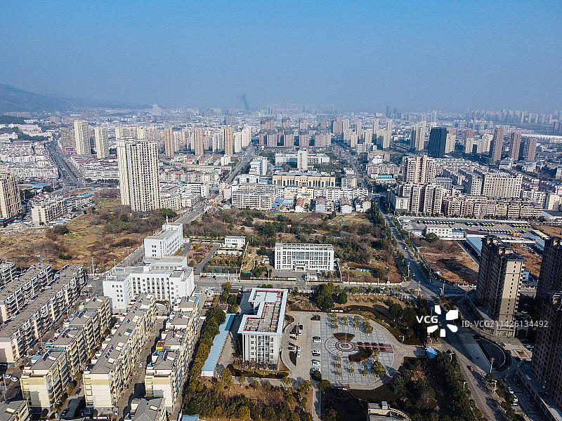 桐城市 文津路 文宗路 西郊公园 世纪名园 文昌小学 熙景铭城图片素材