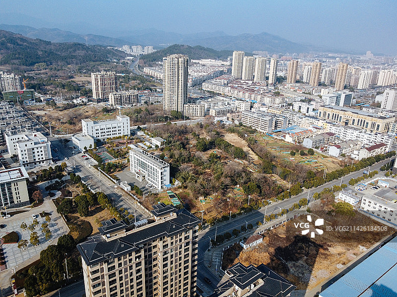 桐城市 文津路 文宗路 西郊公园 世纪名园 文昌小学 熙景铭城图片素材