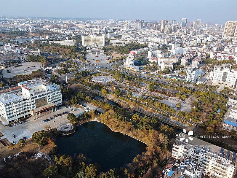 怀宁县 市民广场 文化广场 孔雀广场 政和路 独秀公园 稼先路图片素材