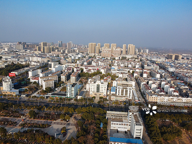 怀宁县 市民广场 文化广场 孔雀广场 政和路 独秀公园 稼先路图片素材