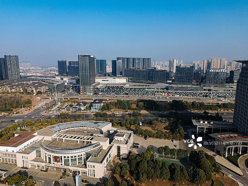 铜陵 铜文化园 天井湖 湖东路，吾悦天地 北斗星城 翠湖一路 喜庆广场 金融大厦图片素材