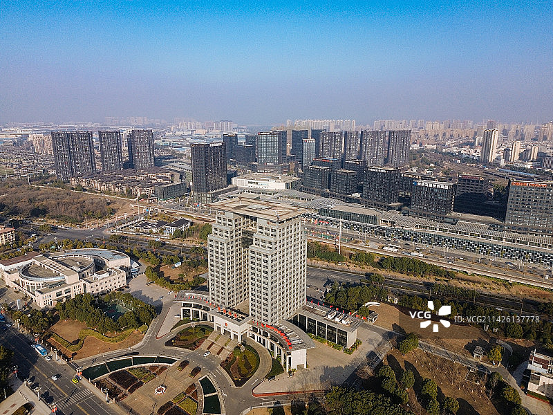 铜陵 铜文化园 天井湖 湖东路，吾悦天地 北斗星城 翠湖一路 喜庆广场 金融大厦图片素材