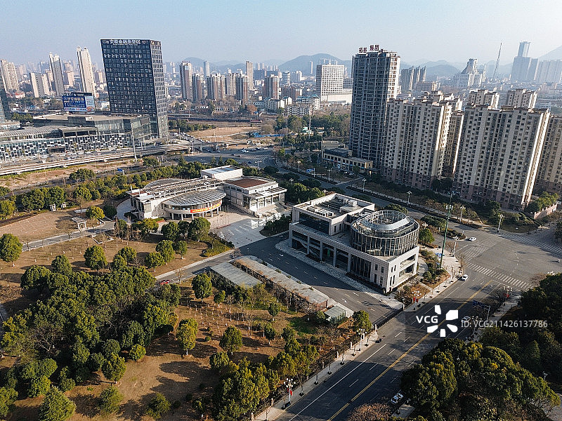 铜陵 铜文化园 天井湖 湖东路，吾悦天地 北斗星城 翠湖一路 喜庆广场 金融大厦图片素材