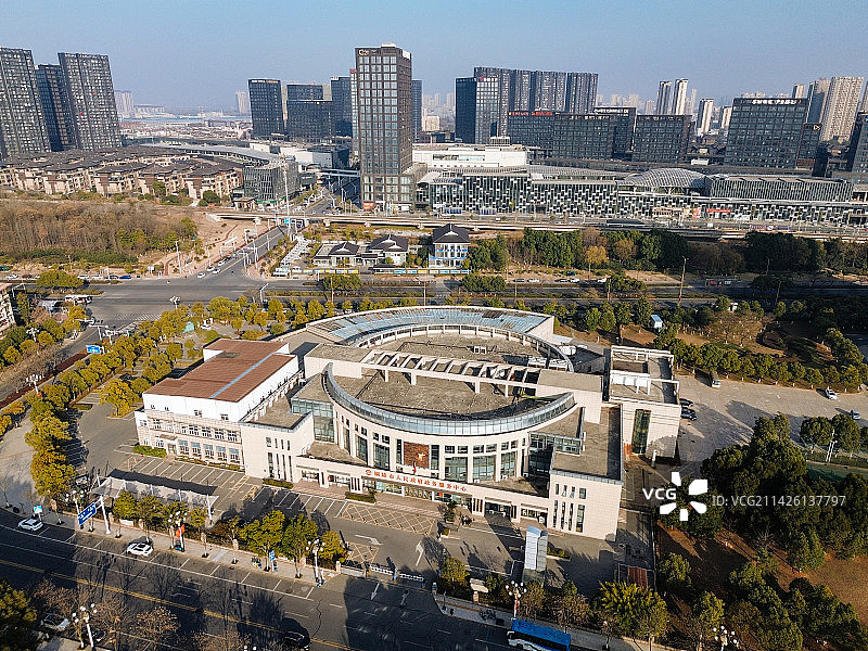 铜陵 铜文化园 天井湖 湖东路，吾悦天地 北斗星城 翠湖一路 喜庆广场 金融大厦图片素材