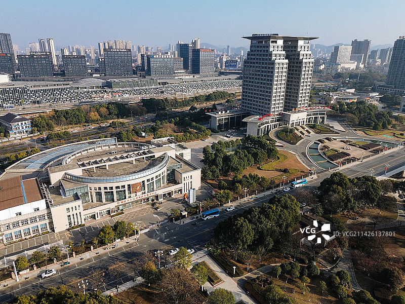 铜陵 铜文化园 天井湖 湖东路，吾悦天地 北斗星城 翠湖一路 喜庆广场 金融大厦图片素材