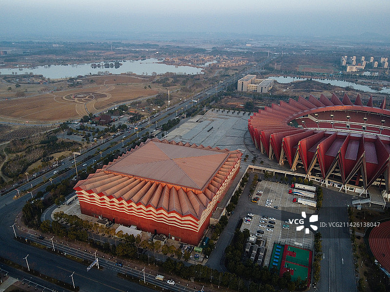铜陵市 铜陵市体育中心 职业技术学院 西湖大道 西湖城市湿地公园 铜陵市文化馆 大鱼山大道 铜陵理工图片素材
