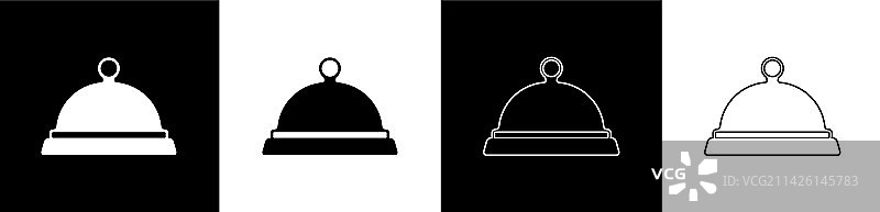 带食物托盘的图标图片素材