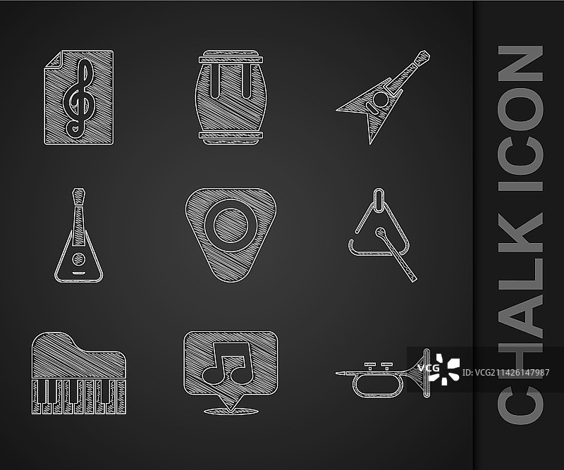 吉他拨片音符音调喇叭图片素材