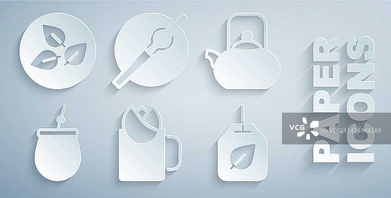 茶杯玫瑰水壶把手马黛茶素材图片素材