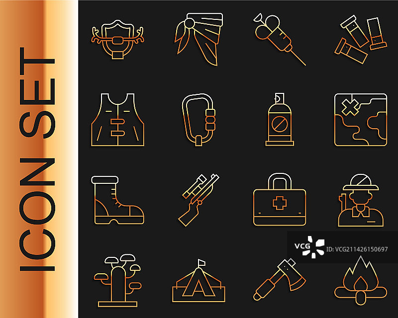 篝火猎人非洲狩猎地图图片素材