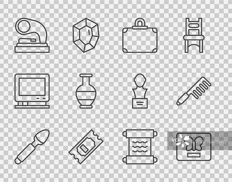 画框里的银勺蝴蝶图片素材