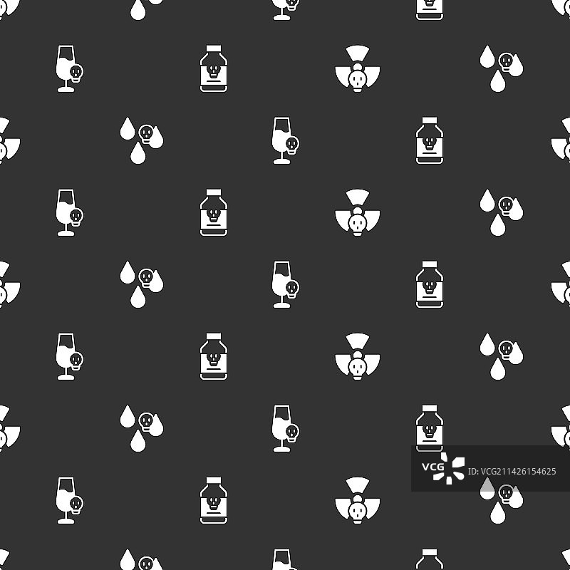 放射性酸雨有毒酒精套装图片素材