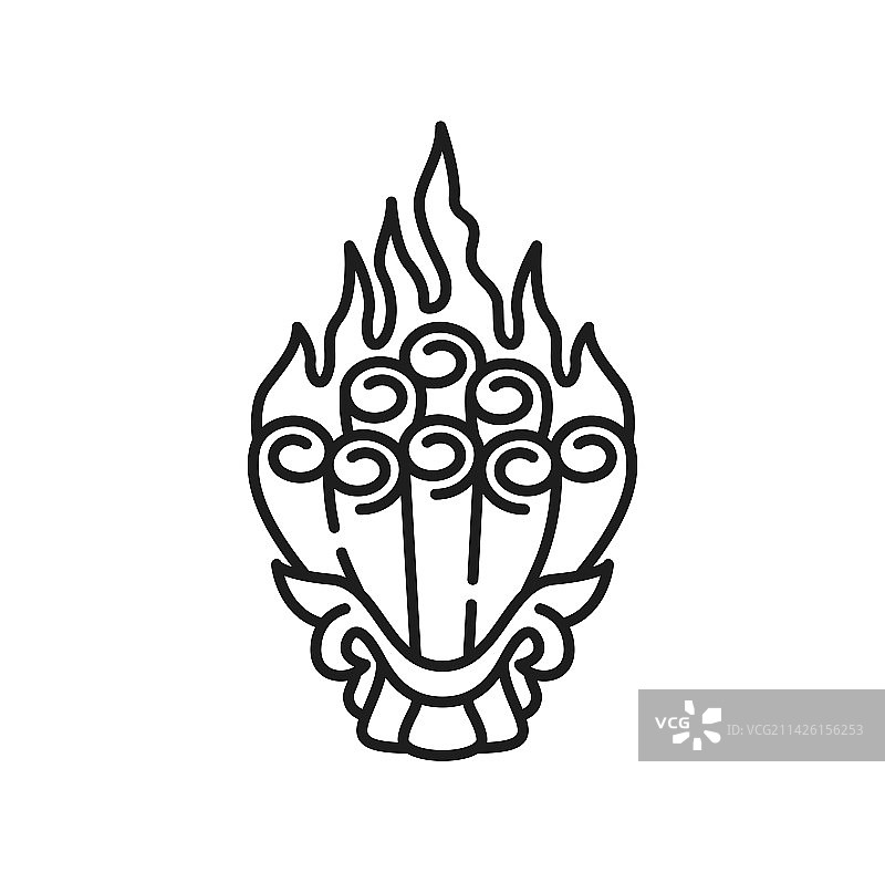 佛教许愿宝石图标图片素材