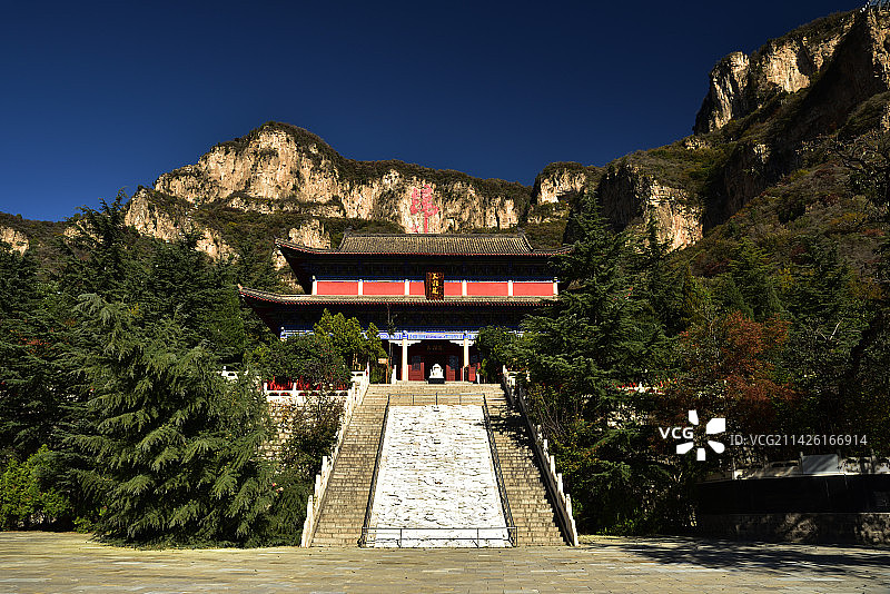 河北省石家庄市平山县天桂山风景区图片素材