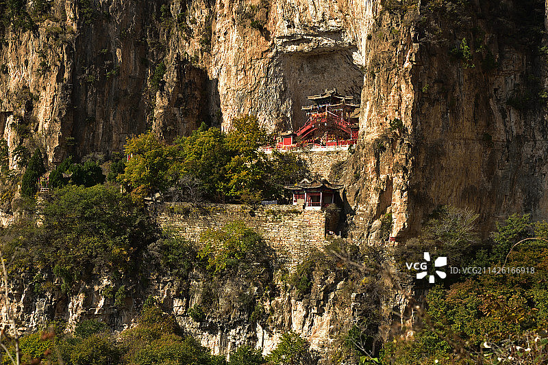 河北省石家庄市平山县天桂山风景区图片素材
