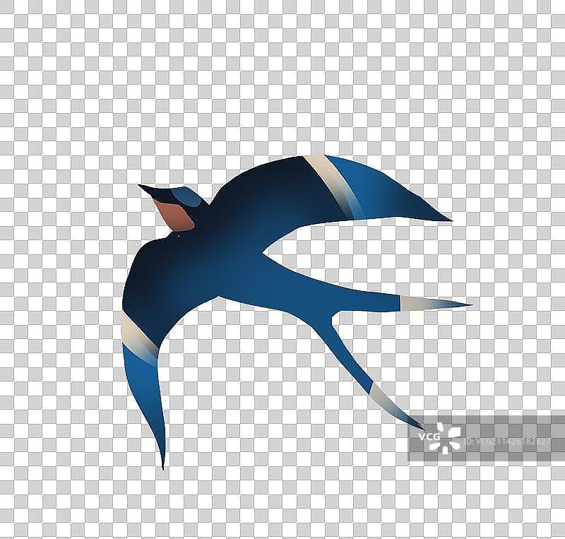 燕子插画元素图片素材