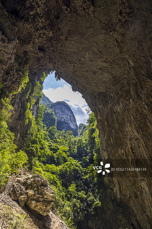 三门海-溶洞兵工厂图片素材