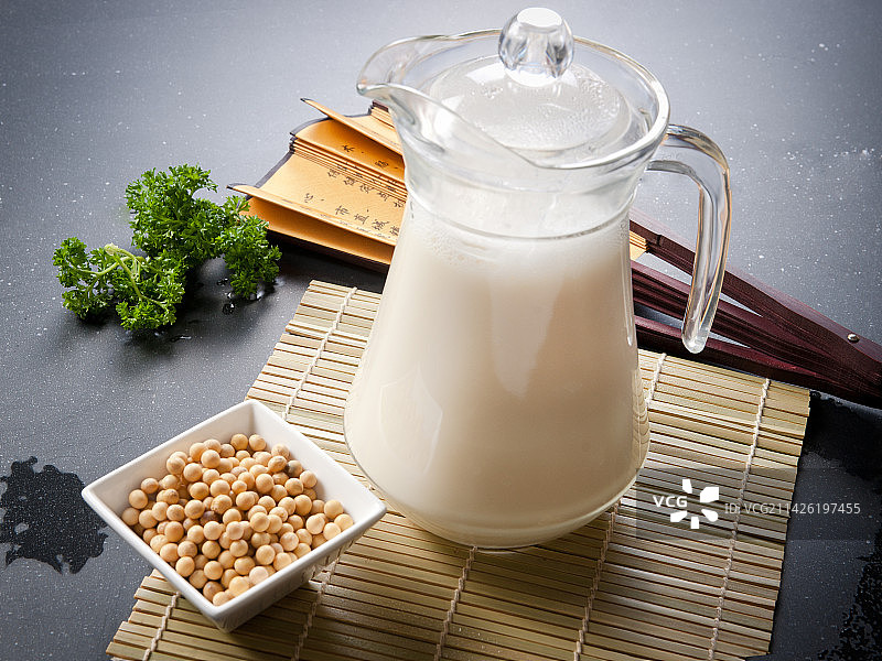 美味鲜榨豆浆图片素材