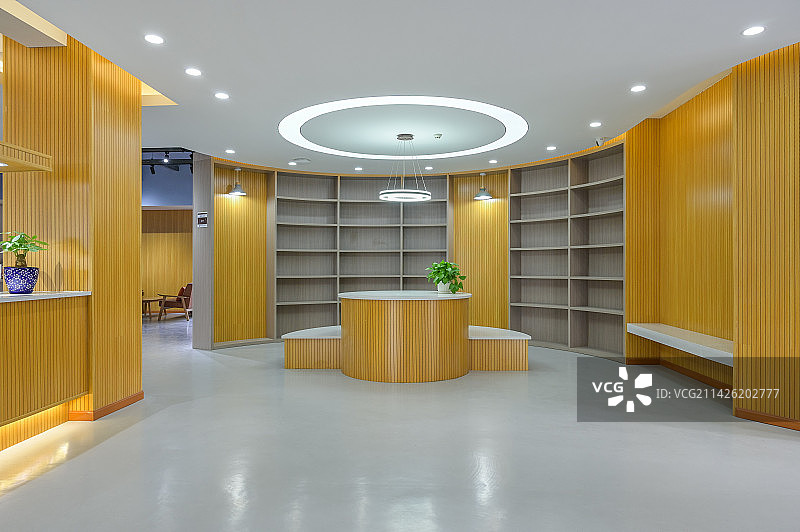 图书馆一角图片素材