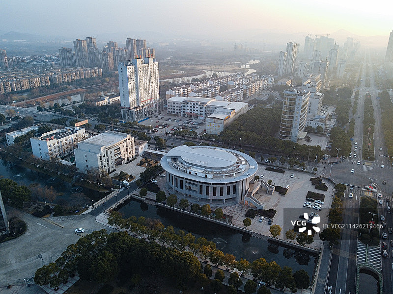 当涂县 太白中路 安徽 太白公园 振兴中路 金源水岸 大润发 东营北路桥图片素材