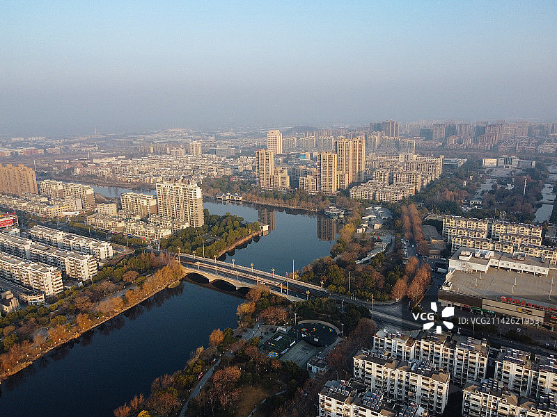 当涂县 太白中路 安徽 太白公园 振兴中路 金源水岸 大润发 东营北路桥图片素材