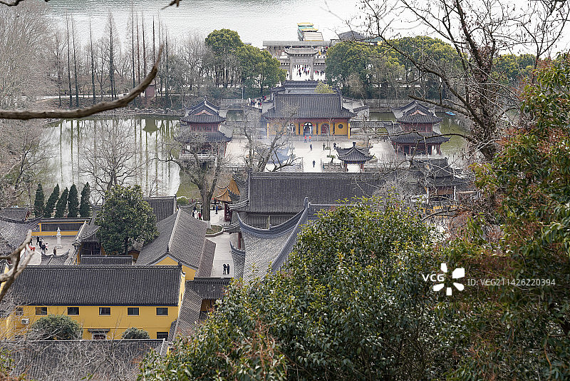 江苏省 镇江市 北固山 甘露寺图片素材